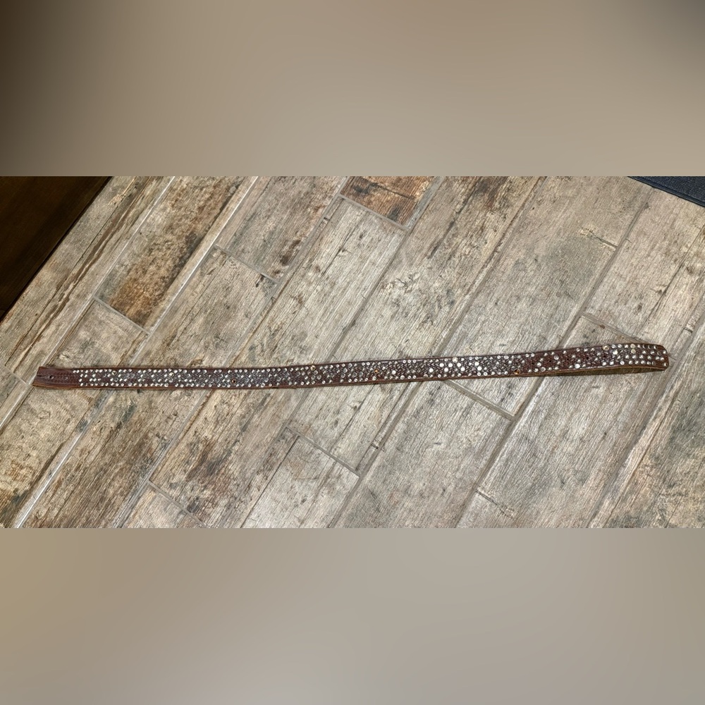 Fancy Western Brown Belt